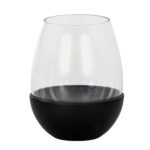 Neris Large Candle Holder With Glass Goblet